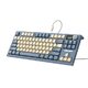 84 key Wired type c Mechanical Keyboard, Hot Swappable RGB Backlit keys and sides (Langtu LT-84) $29.99