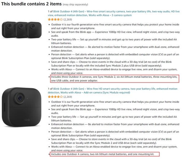 [Amazon.ca] [Prime Exclusive] Blink Outdoor 4 Wirefree smart