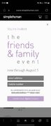 Simplehuman the friends & family event 20% off until August 5