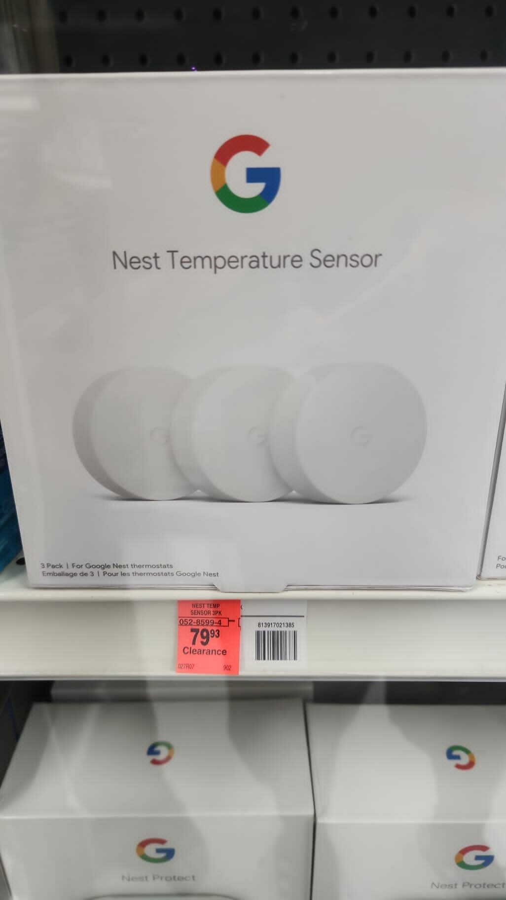 [Canadian Tire] YMMV Nest temperature sensor 3pack (gen1) $79.93 ...