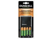 Duracell Ion Speed 4000 Battery Charger with 2 AA and 2 AAA Batteries $12.96