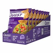 Quest Nutrition Tortilla Style Protein Chips, Loaded Taco, $24.13 for 8 bags