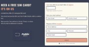 PUBLIC MOBILE - FREE SIMS BY MAIL - UP TO 3 FREE SIM CARDS PER ADDRESS