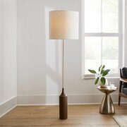 Price error: Hudson Wood Base Floor Lamp (68") for $0.10 (reg. $599)