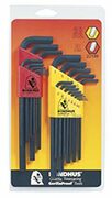 Warm Bondhus 22pc Hex Allen key long set in metric/sae $20.44