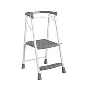 COSCO 2-Step Kitchen Stepper™ Adult Folding Step Stool, Kids Folding Stepper, Grey - $47.97 ATL