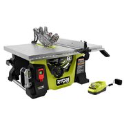 RYOBI 18V ONE+ HP Brushless Cordless 8-1/4-inch Table Saw Kit with 4.0 HP Battery and Charger - PRICE DROP $298