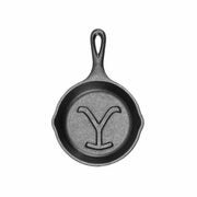 Yellowstone™ 5 Inch Seasoned Cast Iron “Power Y” Mini Skillet, $3.00