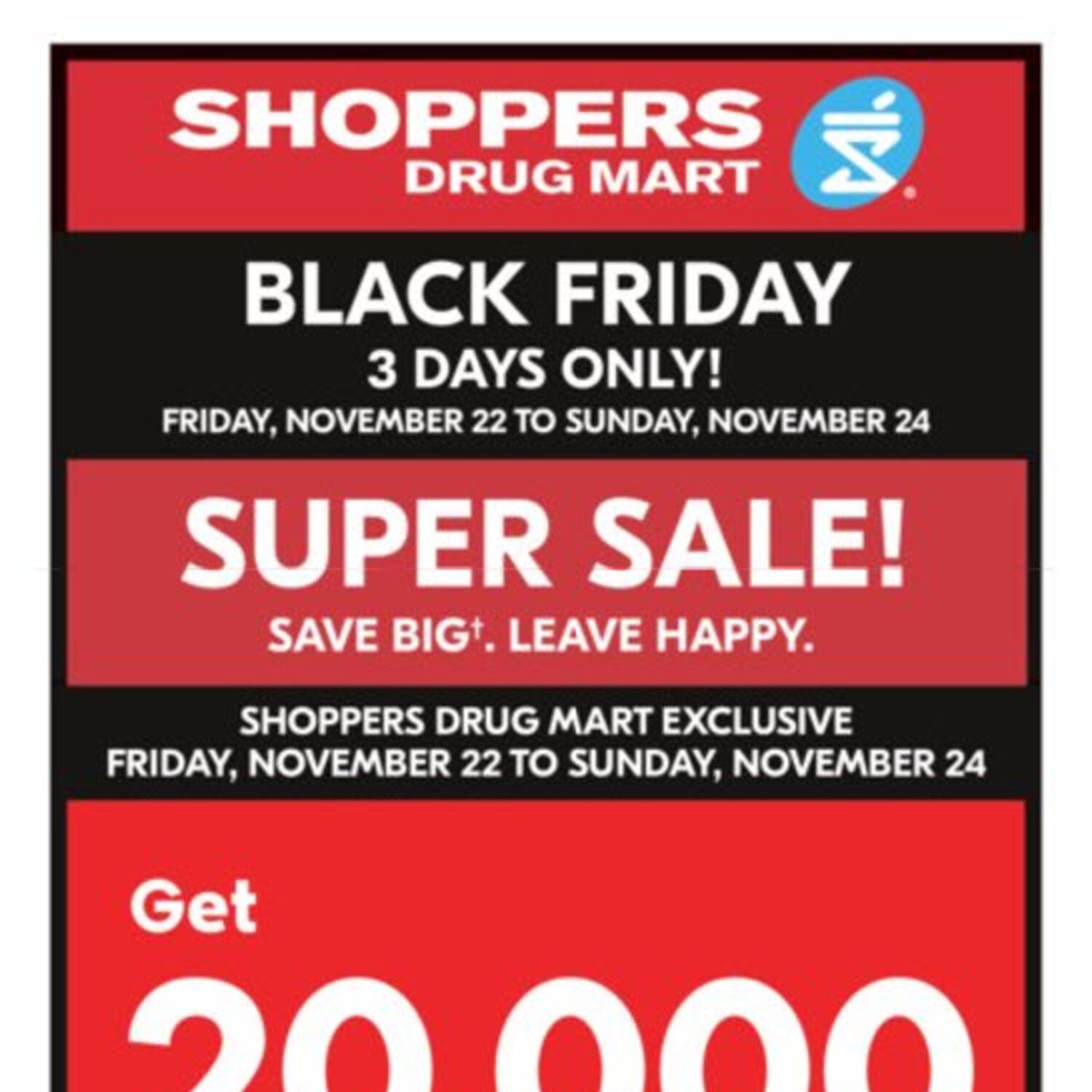 Shoppers Drug Mart Weekly Flyer - Black Friday Super Sale - Nov 22 24 - RedFlagDeals.com Shoppers Drug Mart Weekly Flyer - Black Friday Super Sale - Nov 22 24 - RedFlagDeals.com