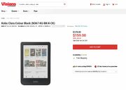 Kobo Clara Colour Black - $159.00 ($20.99 off)