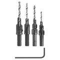 Bosch 4-pc (+ hex key) Countersinking Drill Bit Set - $8.31 (Reg. $21.53)