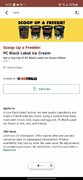 Free PC Black Label Ice Cream YMMV