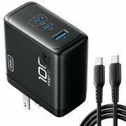 INIU 100W 3-Port USB-C GaN Charger $25