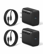 Anker Charger (Non-Foldable) with USB-C Cable, 25W USB-C Super Fast Charger - $17.99