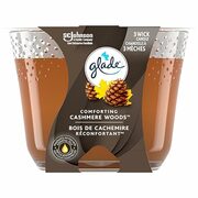 Glade Scented Candle, Cashmere Woods, 3-Wick Candle, Air Freshener; $5.77 (-47%) ($5.19 S/S)