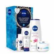 NIVEA Moisturizing Cream, Body Wash, Deodorant and Hand Cream, 4-Piece Skin Care Set $11.98