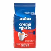 Lavazza Crema E Gusto Whole Bean Coffee Dark Roast 1 kg Bag - $15.58 S&S