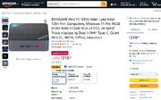 $149.00 for BOSGAME Mini PC N100 Alder Lake , Windows 11 Pro 16GB DDR4 RAM 512GB PCIe x1 SSD