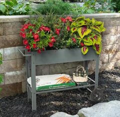 NUVUE Mobile Vertical Garden with Handle - Grey $73.97 (reg $149.99) YMMV