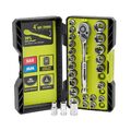RYOBI 26-Piece 1/4 in. Drive Ratchet and Socket Set $19.98 FREE Shipping