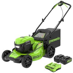 Lawn Mower Greenworks 2 x 24V (48V) 20" Brushless Push Mower 375.99$