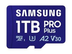 Samsung PRO Plus microSD Memory Card + Adapter, 1TB MicroSDXC, Up to 180 MB/s - $112.01
