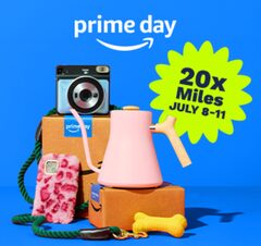 July 8 to 11: Earn 20x Miles with Amazon Prime Day