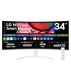 LG MyView 34" Curved UltraWide (3440x1440) Smart Monitor @ $245.09