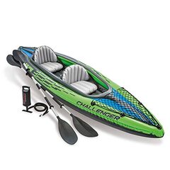 Intex 68306 Two People Inflatable Canoe Challenger K2 Kayak $170
