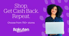 Rakuten has 8% cashback for Aliexpress today (July 15th)
