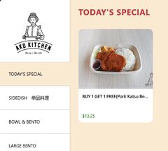 July 14-19: BOGO Free Pork Katsu Bento (RRP $13.25 for 1; kiosk & web orders only) @ 15-11151 Horseshoe Wy, Richmond BC