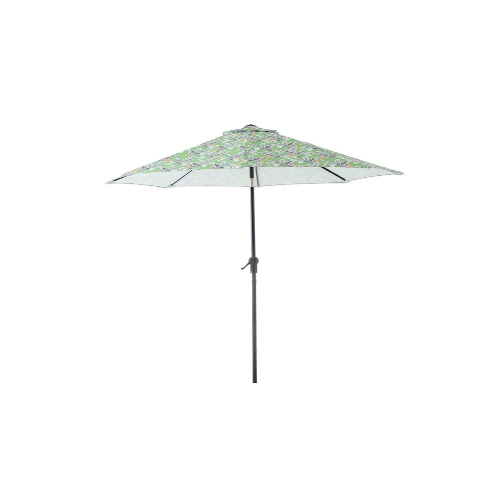 hampton bay 9 foot patio umbrella 2.2m NALA Outdoor Co It is equipped with auto tilt function to position the umbrella at your desired angle and the crank makes it easy to close when not in use. Hampton Bay 9 ft. Aluminum