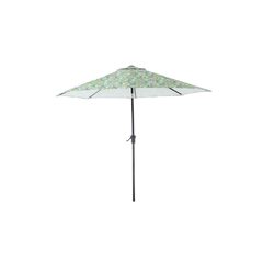 Hampton Bay 9 ft. Aluminum Patio Umbrella Palm Leaf $58 (Save 64%) YMMV