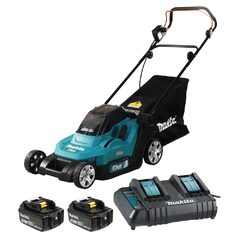 Makita 36V LXT Lawnmower + 2x5AH batteries (45% off)