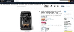 Philips 2200 Series Fully Automatic Espresso Machine $400 Reg $750