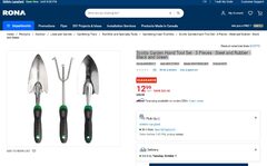 Scotts Hand Garden Tools - $12.99 for a set of 3 Reg $38.59
