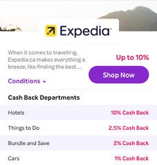 [Rakuten.ca] 10% Cashback on Hotels