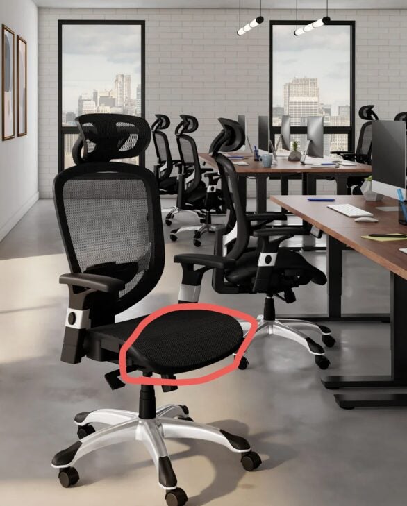 [Staples] Staples FlexFit Hyken Mesh Task Chair with Adjustable Arms ...