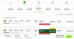 Montreal - Madrid Spain with 1 Stop in Lisbon $602 Dates in NOV and DEC 2025 (Free Optional Stopover in Lisbon)