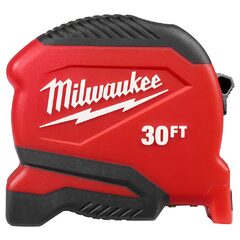 Milwaukee Tool 30 ft. Compact Tape Measure - 9.98$ Free Shipping