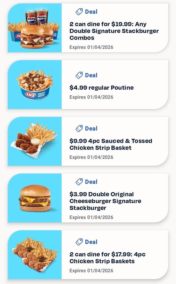 [Dairy Queen] APP $1 small vanilla cone - RedFlagDeals.com Forums