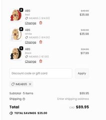 Elegoo ABS (5 singles x1KG) - ~$17 each (plus free shipping)