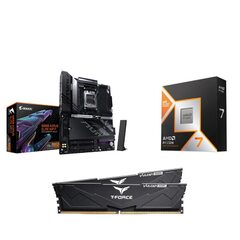 AMD 9800x3d, Gigabyte B850 Auros Elite mobo, T-Force cl30 6000mhz ram