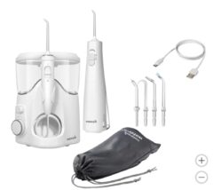 Waterpik Ultra Plus & Cordless Enhance Water Flosser Combo: $49.99 in-store; $54.99 online after rebate