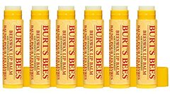 Burt’s Bees 100% Natural Moisturizing Lip Balm, Original Beeswax with Vitamin E and Peppermint Oil - 6 Tubes $16.99