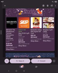 Skip the dishes $100 gift card for $80