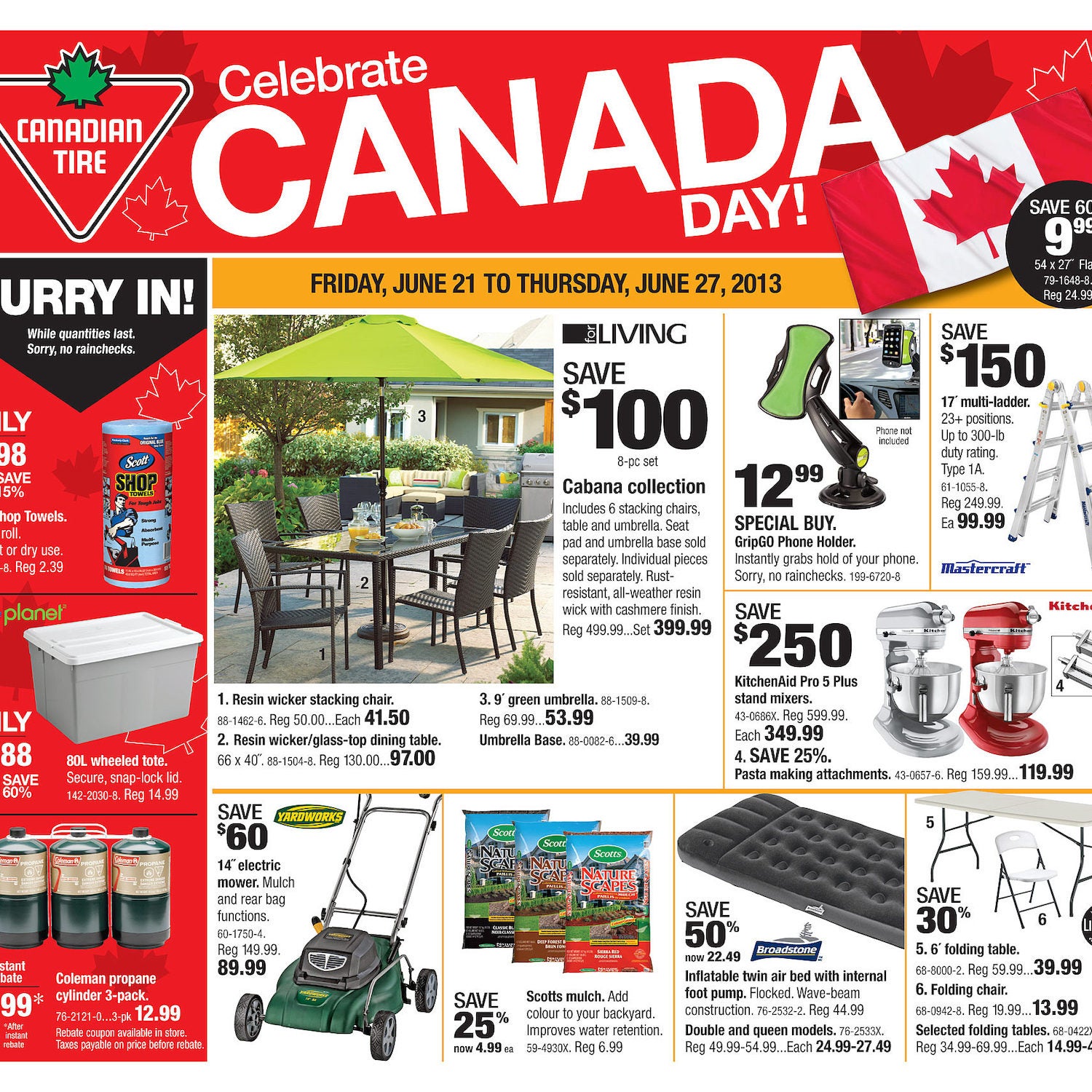 Canadian Tire Weekly Flyer - Weekly Flyer - Jun 20 – 27 - RedFlagDeals.com