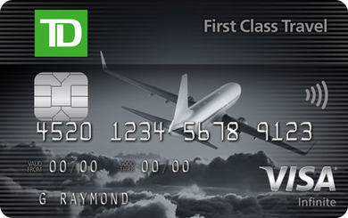 TD® First Class Travel Visa Infinite* Card