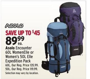 Asolo 2025 backpack 60l