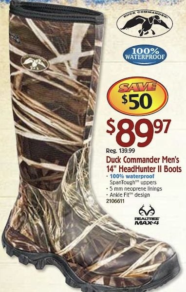 Duck commander boots sale